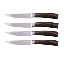 Top Chef Dynasty Steak Knife Set 4-Piece Walnut Handle