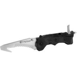 S&W SW911N Assisted 3.75 in Serrated Blade Nylon Handle