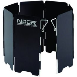 NDuR Mini Stove Wind Shield Black Small
