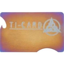 Nemesis Titanium Ti-Card with Bottle Opener
