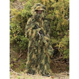 Red Rock 5Piece Youth Ghillie Suit Woodland Youth Size 14-16