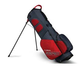 Callaway Fusion Zero Stand Bag - Titanium/Red/White