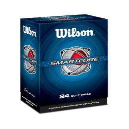 Wilson Smart Core Golf Ball - Pack of 24  White