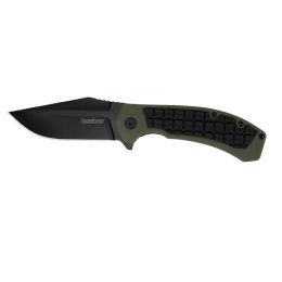 Kershaw Faultline Folder 3.0 in Black Plain OD GFN Handle