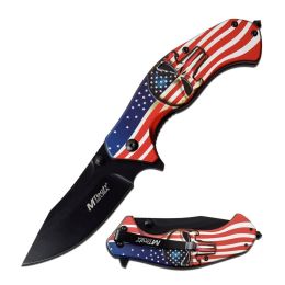 MTech USA Spring Assisted Knife 3.25in Blade 8in Overall