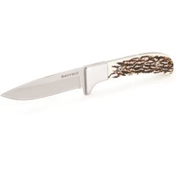 Sheffield Herod Fixed Blade 3.75 in Stag Handle Plain