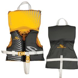 Stearns Infant Antimicrobial Nylon Life Jacket - Up to 30lbs - Gold Rush
