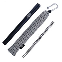 Kizer Titanium Chopsticks Silver