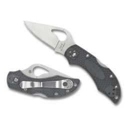 Byrd Robin2 Folder 2.4 in Plain Blade Gray FRN Handle