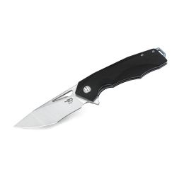 Bestech Toucan Folder SW-Satin Plain Black G-10 Handle