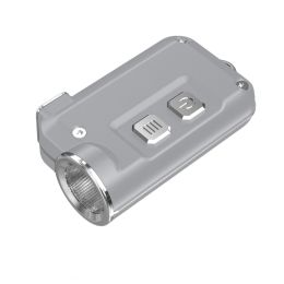 Nitecore TINI 380 Lumen USB RCHRGBL LED KeychainLight Silver