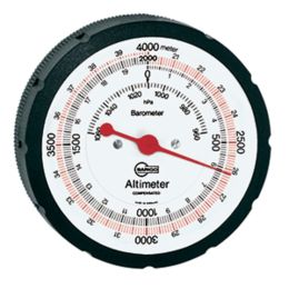 BARIGO Handheld Altimeter w/Case - 12,000&#39; Standard Dial