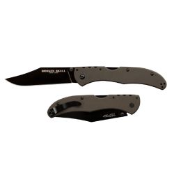 Cold Steel Broken Skull III Folder 4 in Black Plain OD G-10