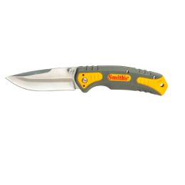 Smith Pack Pal Folder 3.5 in Blade Yellow Handle