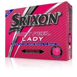 Srixon 2019 Soft Feel Golf Ball-Pink-Dozen