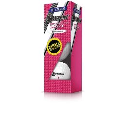 Srixon Soft Feel Lady Supersleeve Golf Ball-White-24pk