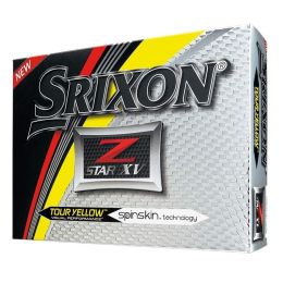 Srixon 2019 Z-Star XV Golf Ball-Yellow-Dozen