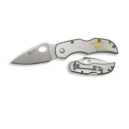 Cattleman Deuce Folder 2.5 in Blade Stainless Handle