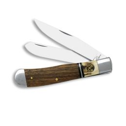 Roper Laredo Stag Trapper 3.2 in Blade Stag-Wood Handle