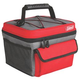 Coleman 10 Can Rugged Lunch Box - Red