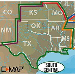 Lowrance C-MAP Lake Insight HD South Central US
