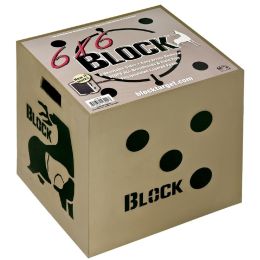 Block 6x6 Sided Archery Target-18x18x16