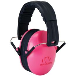 Walkers Game Ear GWP-FKDM-PK Youth Folding Muff (Pink)