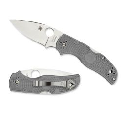 Spyderco Native 5 Folder 2.95 in Plain Gray FRN Handle