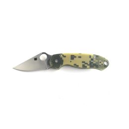 Spyderco Para 3 Folder 3.0 in Plain Digi Camo G-10 Handle