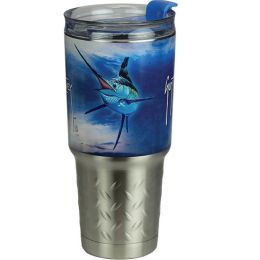 Rivers Edge Guy Harvey 32oz. SS Tumbler-Marlin