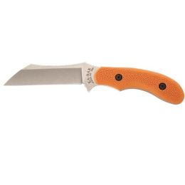 Ka-Bar Wharnstalker Fixed 4.0 in Blade Orange GRN Handle