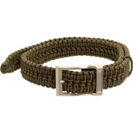 Timberline Olive Paracord Survival Belt-Extra Large