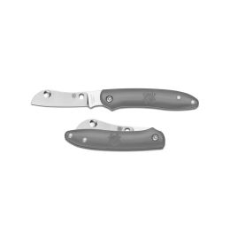 Spyderco Roadie 2.1 in Plain Gray FRN Handle