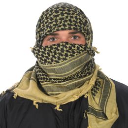 Camcon Shemagh - Sand and Black