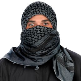 Camcon Shemagh - Charcoal and Black