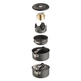 NDuR Mini Cookware Kit With Alcohol Burner