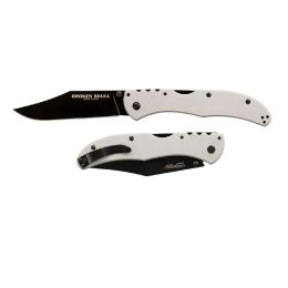 Cold Steel Broken Skull V Folder 4 in Black Plain Gray G-10