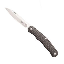 Cold Steel Lucky One Folder 2.5 in Plain Carbon Fiber Handle