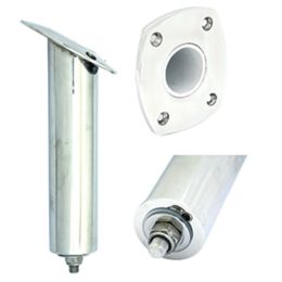 Tigress 4 Hole Extra Long Swivel Rectangular Head Rod Holder - 30&#176; - 12-1/2