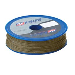 Robline Waxed Tackle Yarn Whipping Twine - Brown - 0.8mm x 80M
