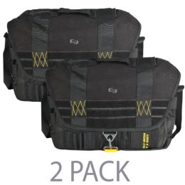 (2-Pack) Solo Radar Black OPS Collection Laptop Messenger Bag w/iPad/Tablet Pocket - Fits 13.3 Laptops/15 MacBook