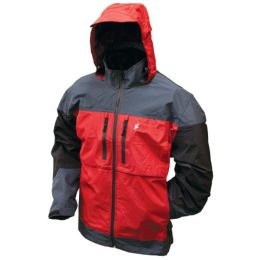 Frogg Toggs Toadz Anura Jacket Red / Slate / Black Medium