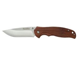 Smith Adaha Folder 3.43 in Blade Wood Handle