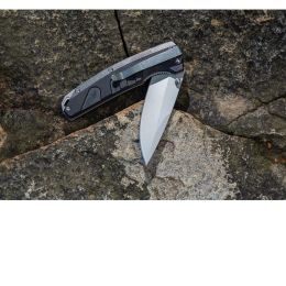Smith Rally Folder 3.4 in Blade Black G-10 Handle
