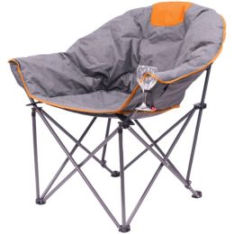 Creative Outdoor 810501 Folding Wine Bucket Chair (Gray/Orange)