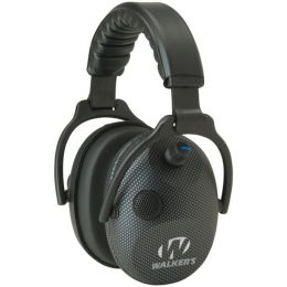Walkers Game Ear GWP-AMCARB Alpha Power Muffs with Microphone (Carbon Graphite)